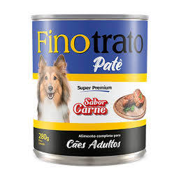 FINOTRATO PATE CAES ADUL CARNE  280G