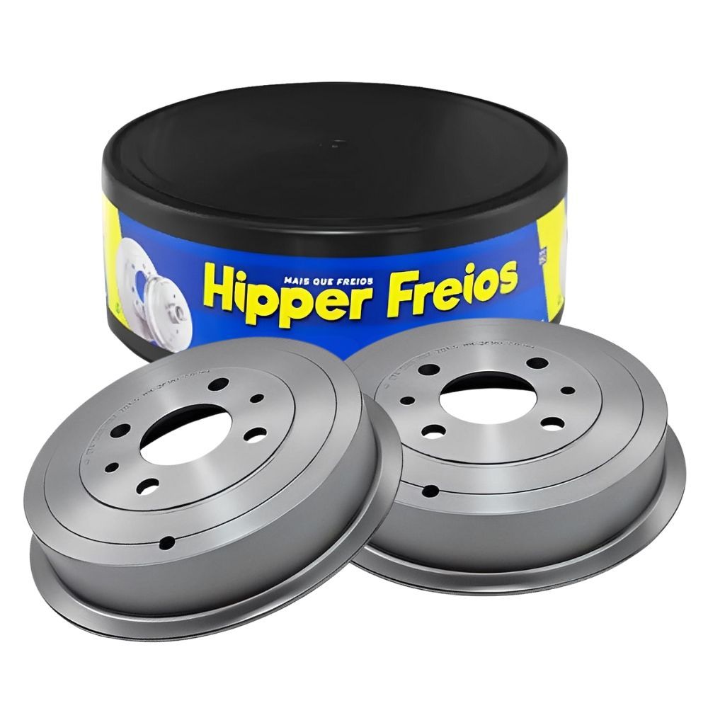 Par Tambor Freio Argo Grand siena Palio Pulse Cronos Punto Uno 4 Furos em Oferta na Shopee