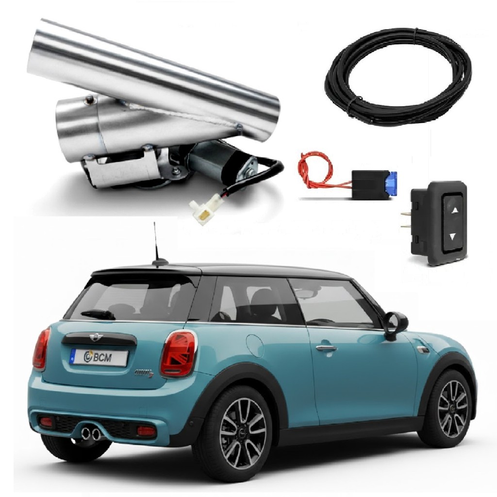 Difusor Escapamento Inox Mini Cooper Ronco Esportivo Botão
