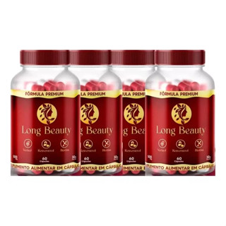 4x Long Beauty Original - 60 Cápsulas Promoção em Oferta na Shopee