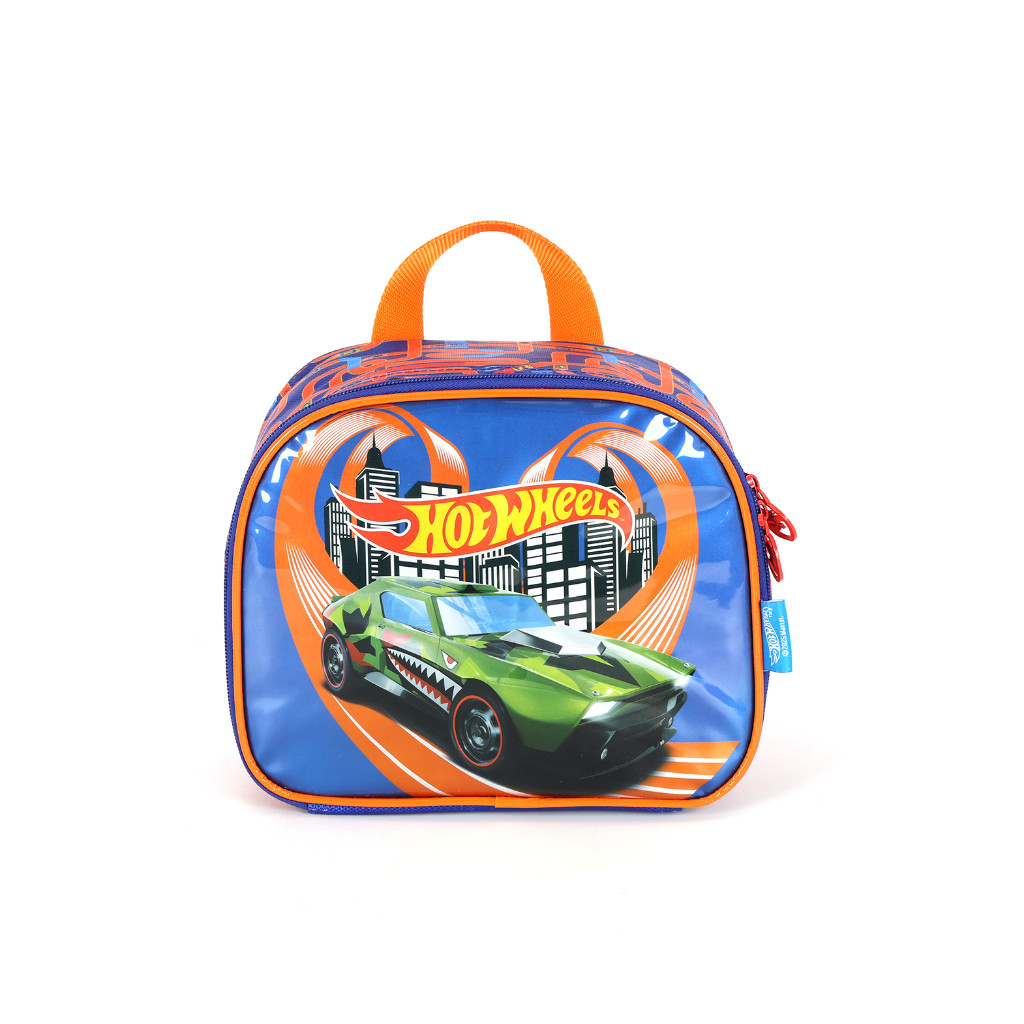 Lancheira Térmica Infantil Meninos Hot Wheels 42613 em Oferta na Shopee