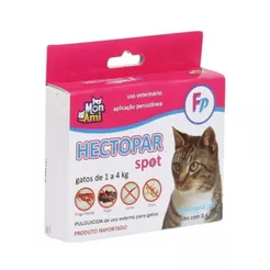 Hectopar Spot Antipulgas Gatos Fp 1Kg a 4Kg - Mon Ami