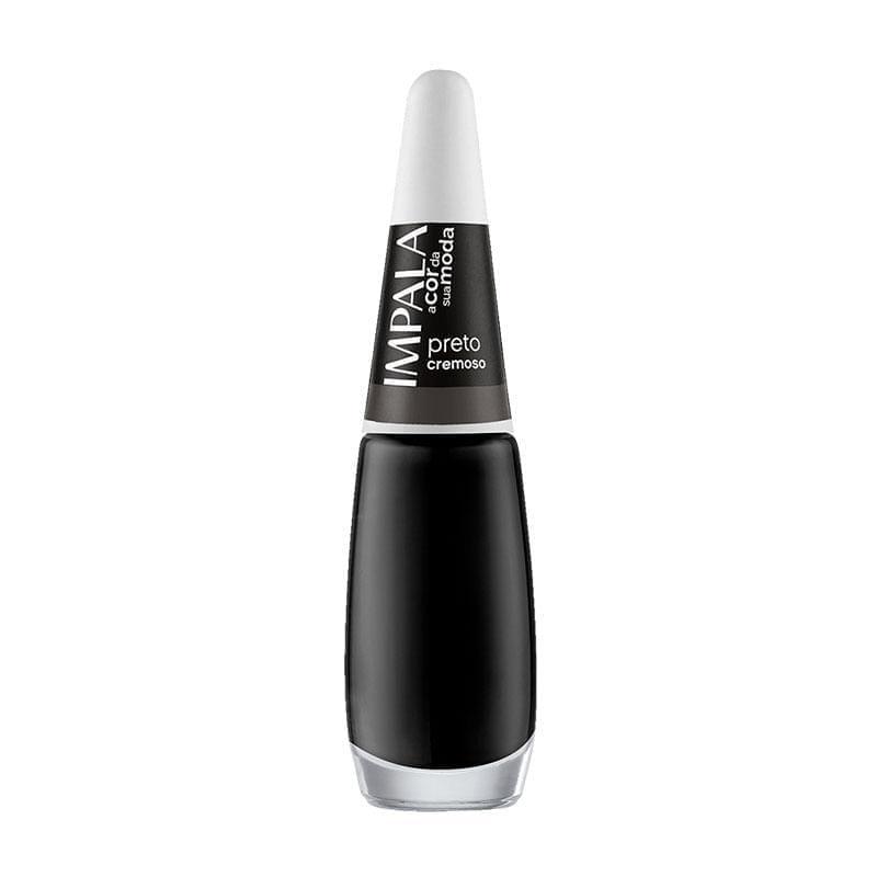 Esmalte Cremoso Impala A Cor da Sua Moda Preto 7,5ml em Oferta na Shopee