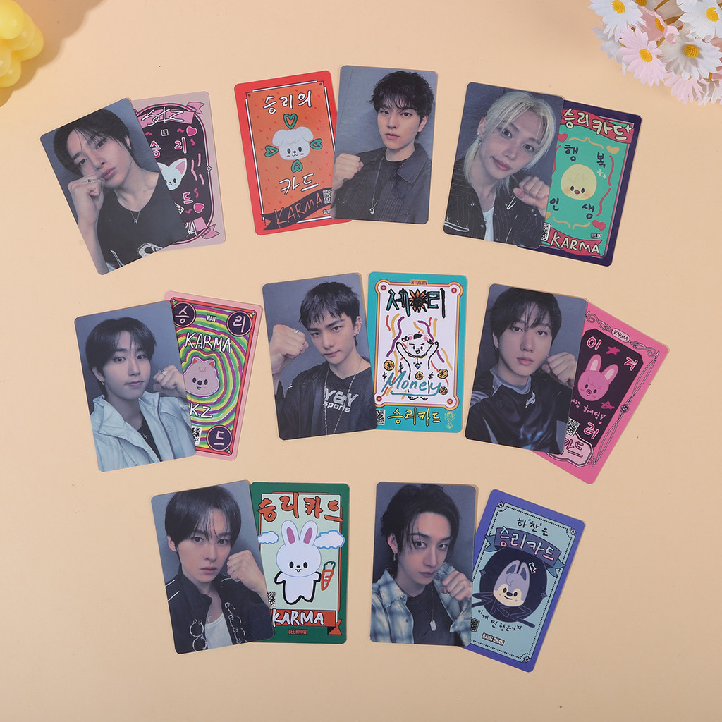 Novo Cartão Kpop Idol Straykids Photocards SKZ em Oferta na Shopee