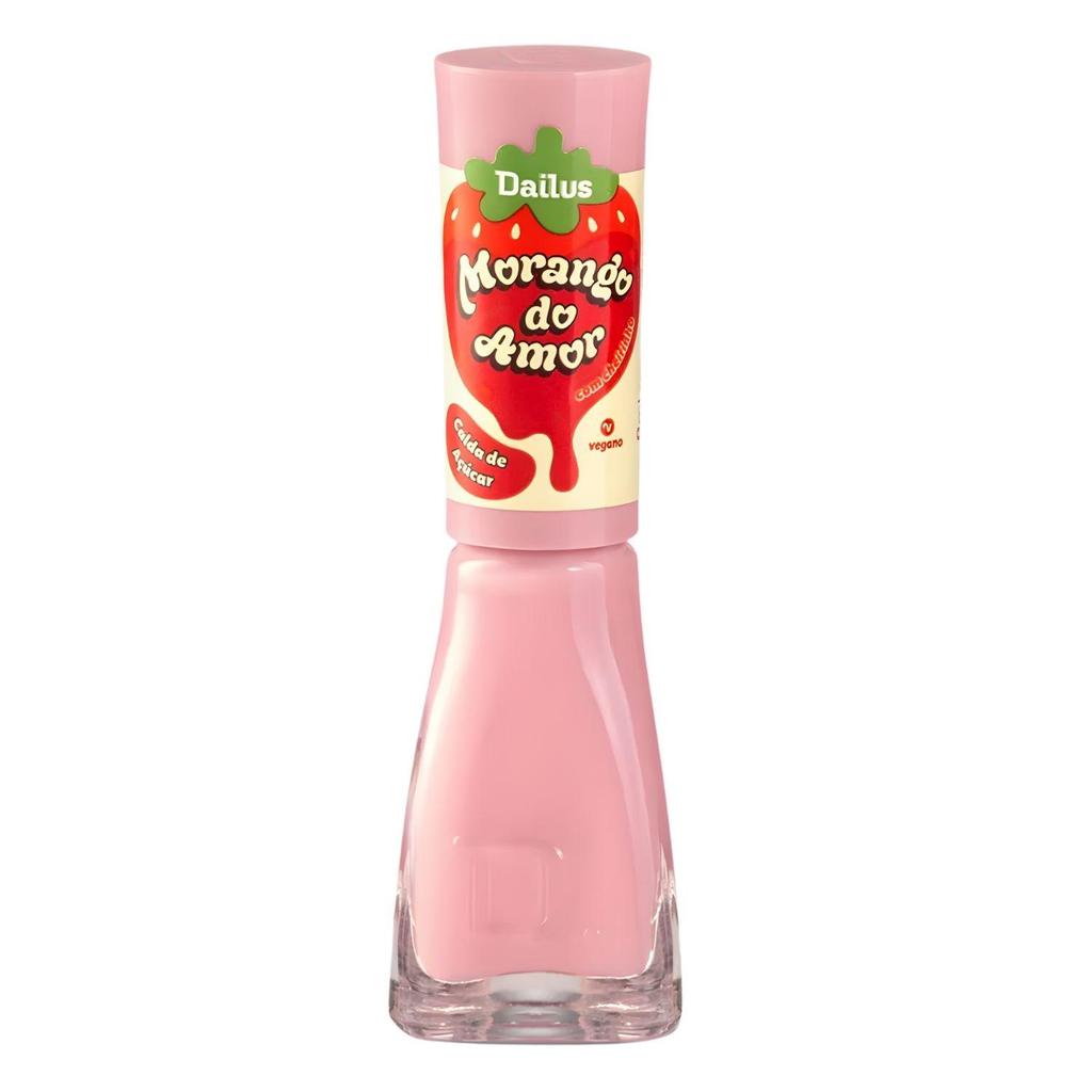 Esmalte Cremoso Dailus Morango Do Amor Calda De Açúcar 8ml