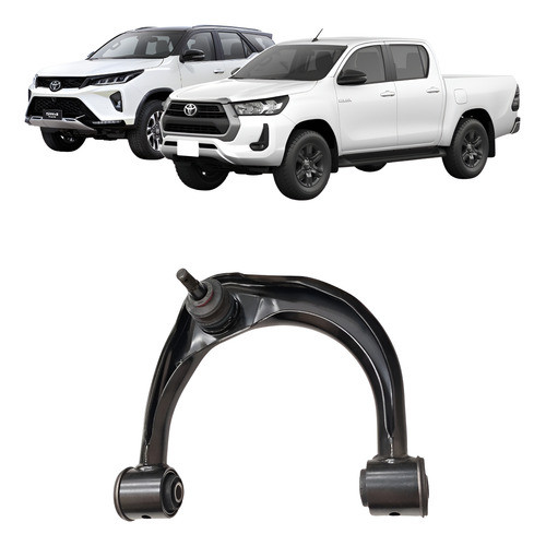 Bandeja Superior Dianteira Direita Toyota Hillux 2005-2019 Preto