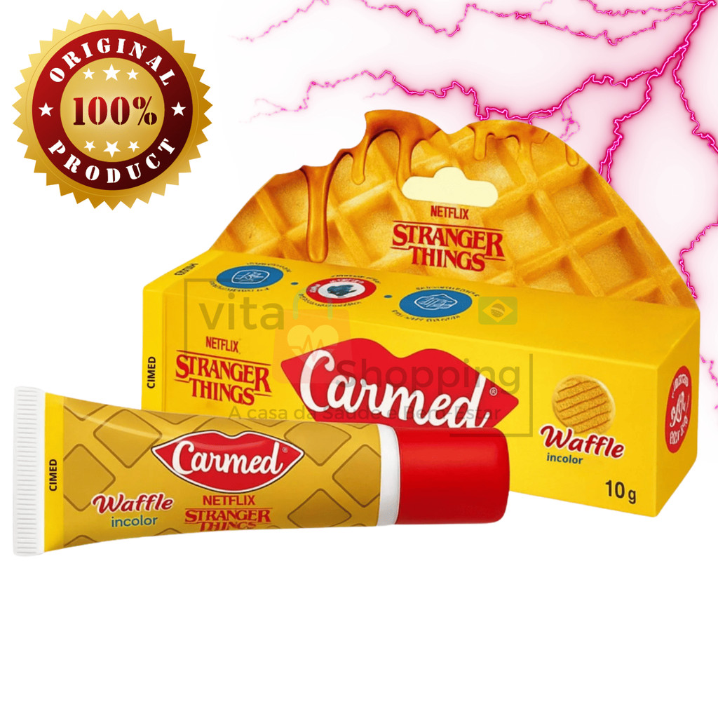 Hidratante Carmed Netflix Stranger Things Waffle Gloss 10g