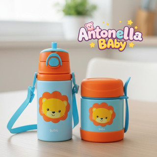 Kit Garrafa Mais Pote Térmico, Exclusivo Com 3 Super Modelos BUBA