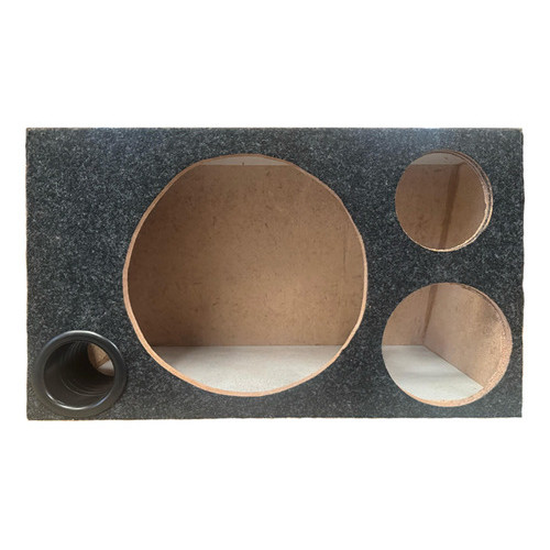 CAIXA TRIO 12 POL TRAPEZOIDAL VAZIA SOM AUTOMOTIVO em Oferta na Shopee