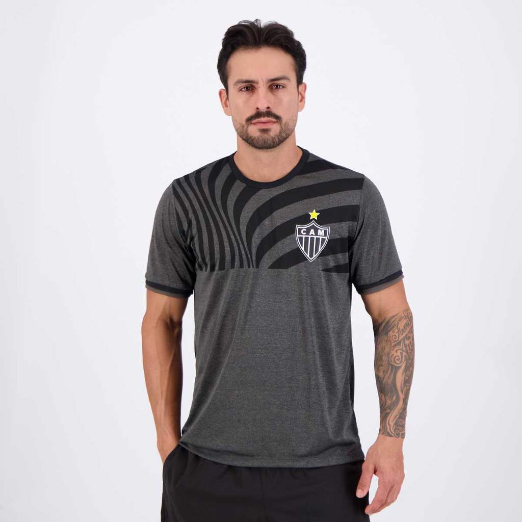 Camisa Atlético Mineiro Toe Cinza