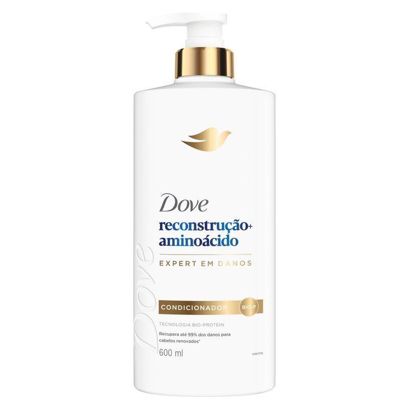 Condicionador Dove Reconstrução+ Aminoácido Expert em Danos 600ml em Oferta na Shopee