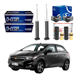 Kit Amortecedor Traseiro, Onix 1.0 1.4 2017 A 2019