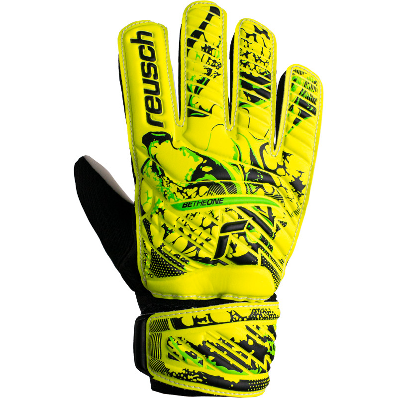 LUVA REUSCH ATTRAKT STARTER SOLID YELLOW/BLACK
