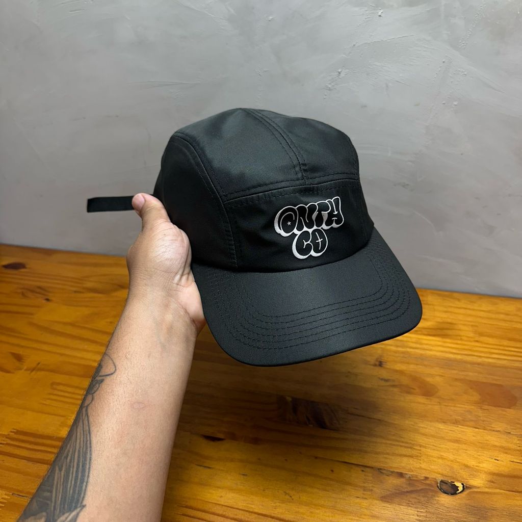 Boné Five Panel Curve Anth Co Original Preto
