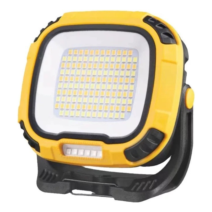 Luz de Trabalho SMD Multifuncional Magnética Recarregável Suporte Forte Ajuste com luz de Emergência