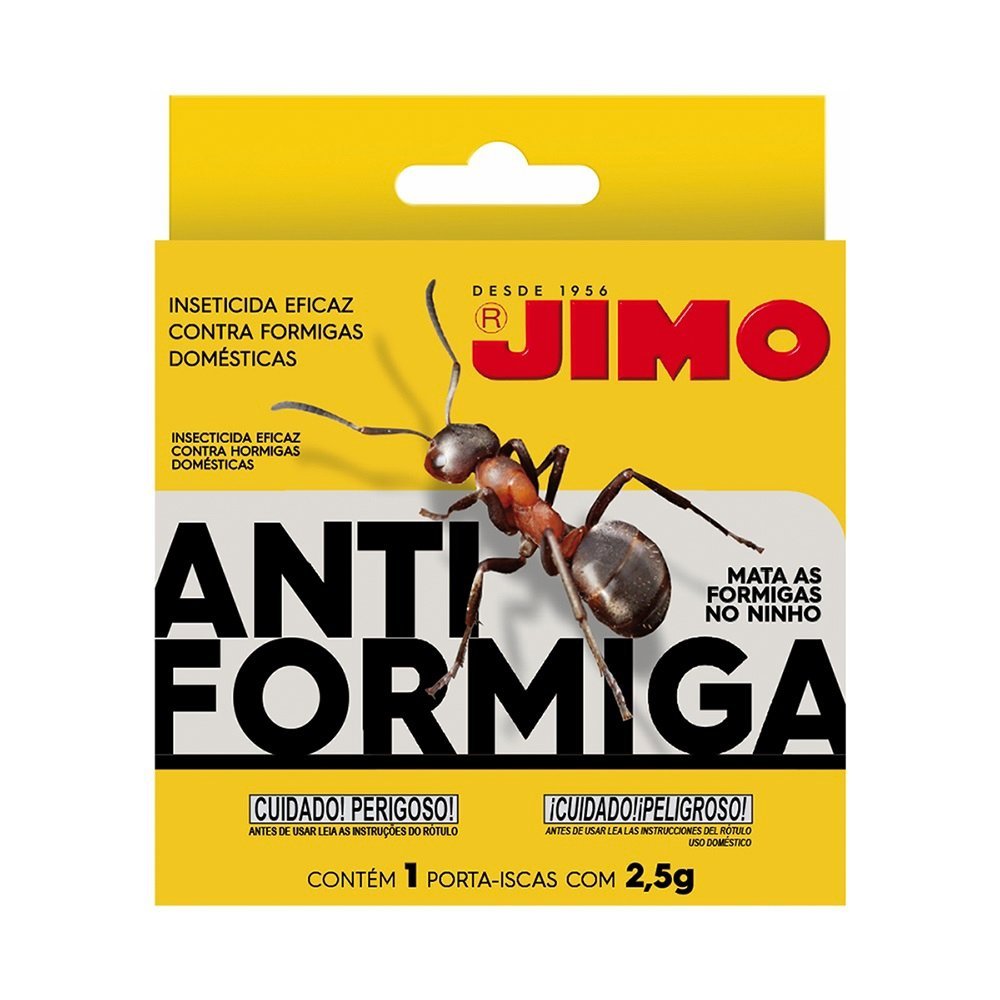 Antiformiga Jimo Mata Formiga Pequena 2,5g em Oferta na Shopee