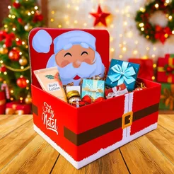 5 CAIXA DISPLAY P/ CESTA DE NATAL E PRESENTE NT302 JR EMBALAGENS