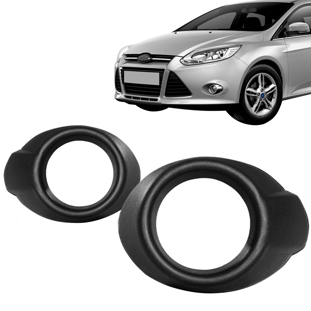 Par Aro Farol Milha Focus 2014 2015 Com Furo Preta em Oferta na Shopee