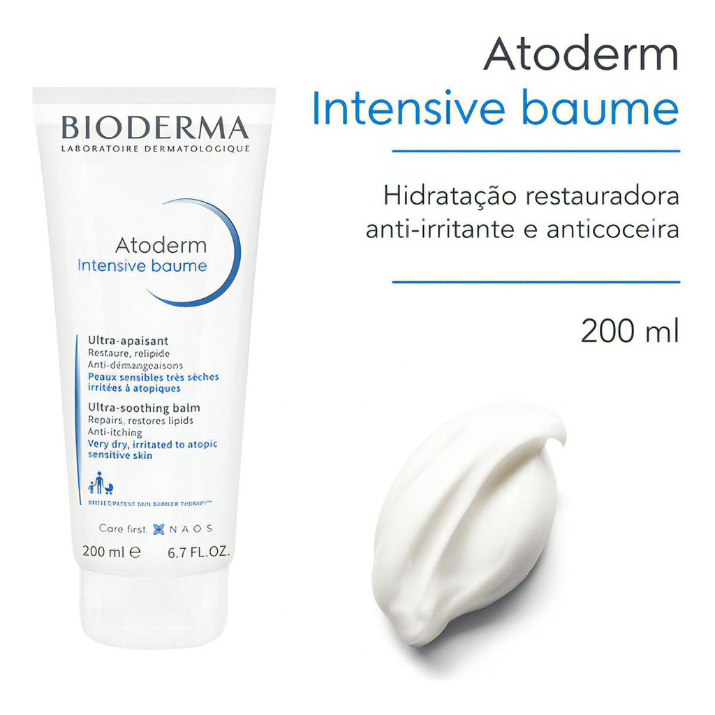 Creme Corporal Hidratante Bioderma Atoderm Intensive Baume 200ml: Onde Comprar | BuscaProdutos
