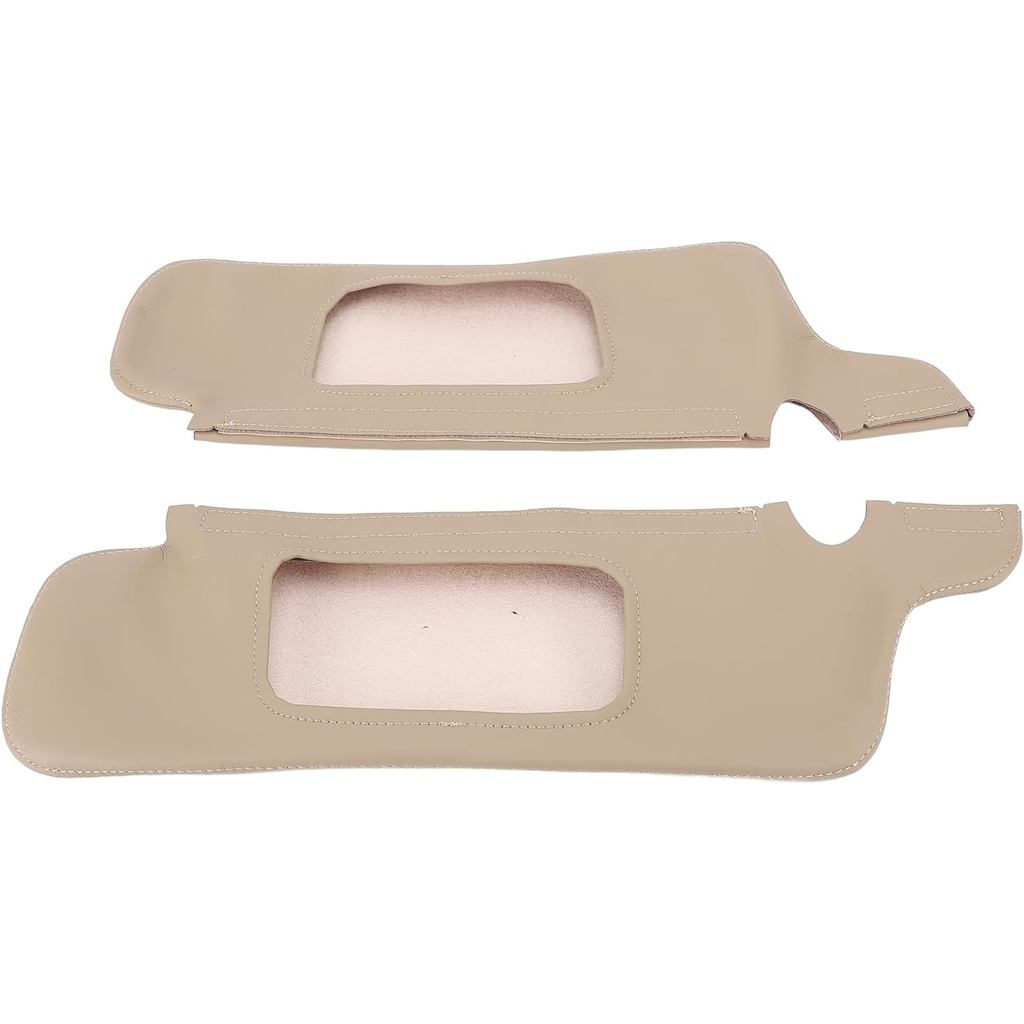 Protetor de Capa para Quebra-Sol Asixxsix para 1994 a 2004, Capa de Substituição para Quebra-Sol em Couro PU, Protetor d