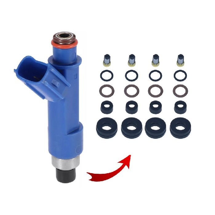 KIT BICO INJETOR COMPLETO COROLLA FIELDER 1.8 4C SISTEMA DENSO ASF0227