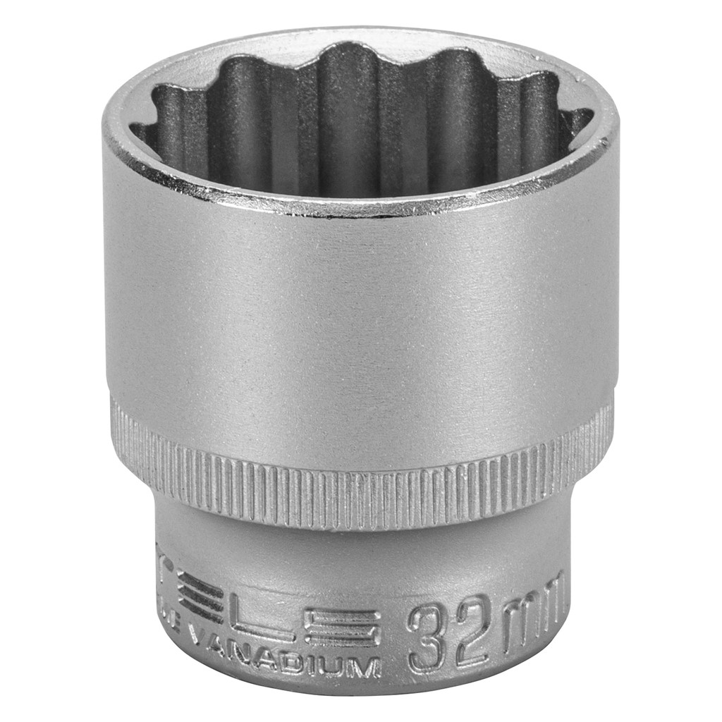 SOQUETE ESTRIADO 1/2POL CRV CLIPS PLASTICO 32MM 1PC // STELS em Oferta na Shopee