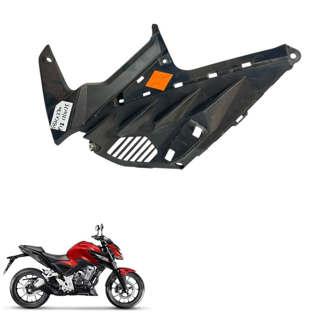 Acabamento tampa b Tanque Direita  Honda CB 300F Twister 23