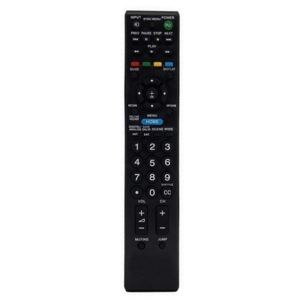 Controle Remoto Compatível Tv Sony Kdl-46bx453 Kdl-46bx455 Com Netflix