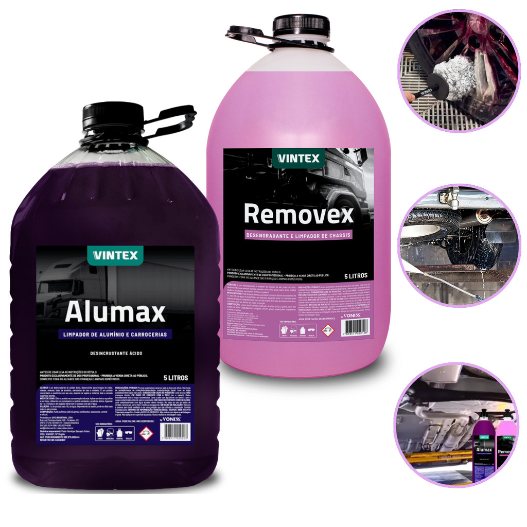 Kit Limpeza Pesada Vonixx