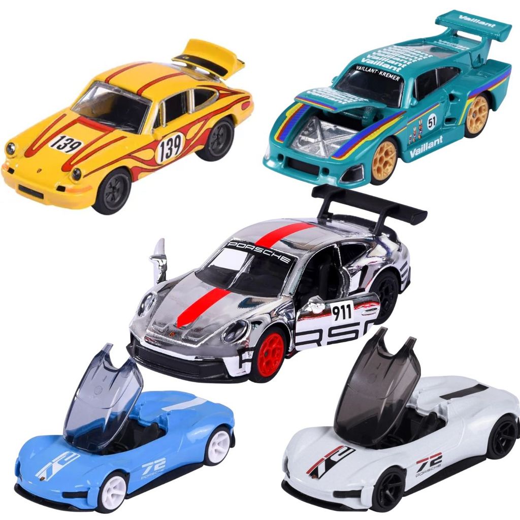 Majorette Porsche Deluxe 1/64 Metal Para Escolha Sortimento