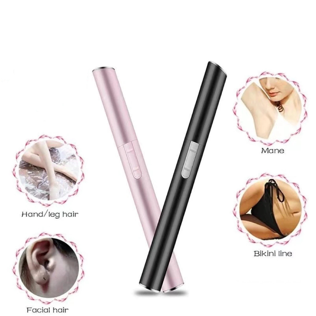 Caneta Depiladora Elétrica para Sobrancelha/Rosto / Aparador de Pelo Pequeno e Portátil para Corpo （Aparelhos --003） em Oferta na Shopee