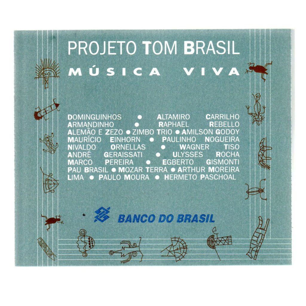 CD DUPLO PROJETO TOM BRASIL-MUSICA VIVA (TIJOLO)