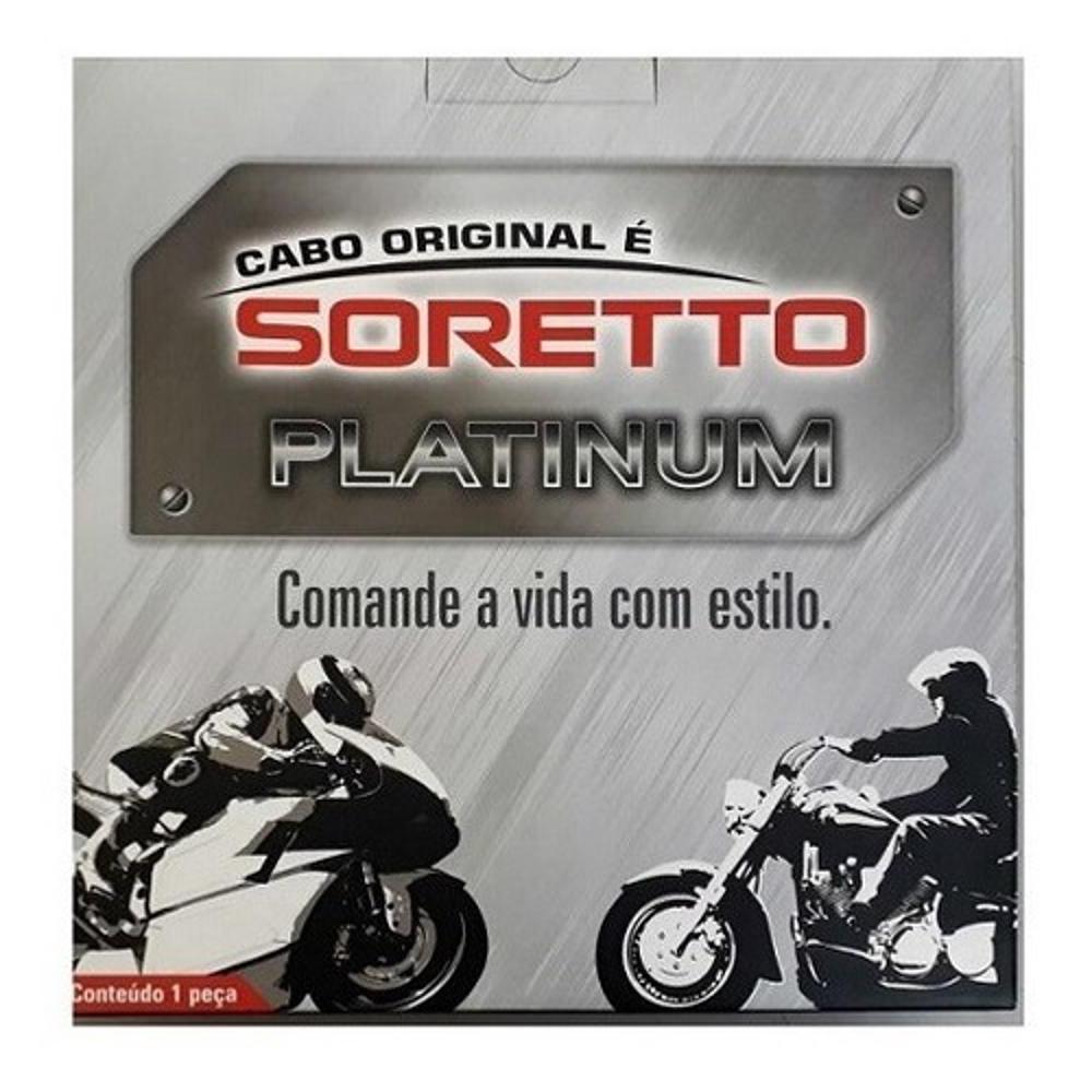 CABO HARLEY DAVIDSON DYNA STREET BOB FXDB EMBREAGEM (SORETTO PLATINUM 