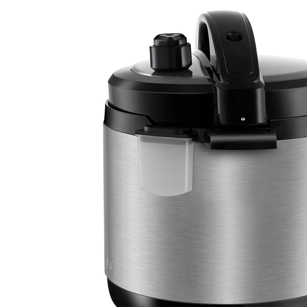 Panela De Pressão Elétrica Mondial Pratic Cook 3l Premium Panela Elétrica De Pressão-127v-preto/inox · foto 2