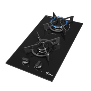 Cooktop a Gás Fischer 2 Bocas Fit Line Trempe Iron em Oferta na Shopee