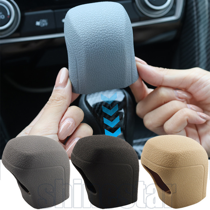 Capa De Alavanca De Câmbio De 3 Unidades Para Toyota-Acessórios De Silicone Automóveis-Manga De Botões De Automóvel-Tamp