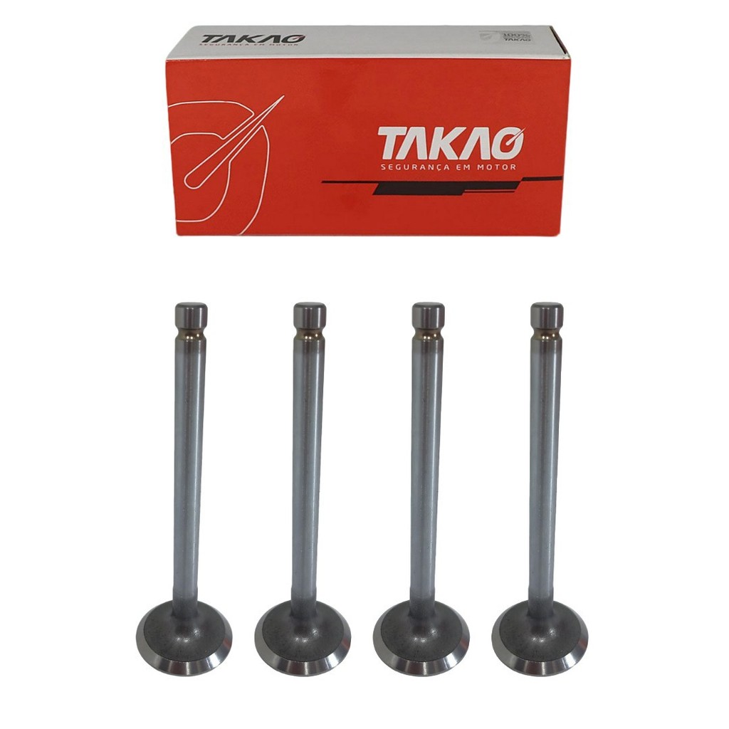 Jogo Valvulas Admissão TAKAO Para Premio 1.3 Uno 1.0 8V 1992 A 2001 em Oferta na Shopee