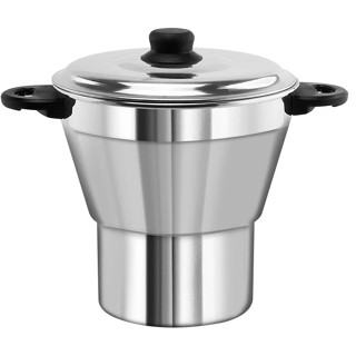 Cuscuzeira Antiaderente Alumínio Panela De Vapor 15cm em Oferta na Shopee