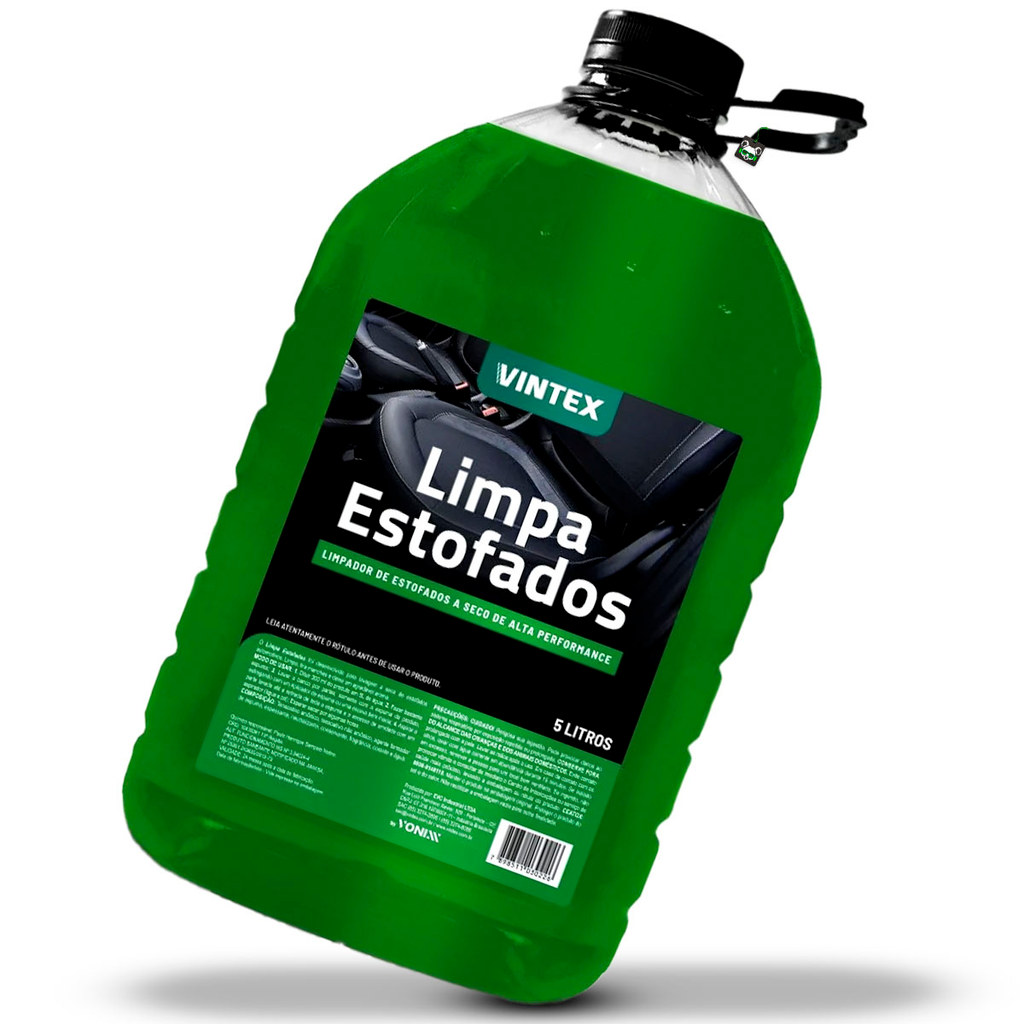 Limpa Estofados Banco Sofá Carpete Tira Manchas A Seco 5L Vintex Vonixx em Oferta na Shopee