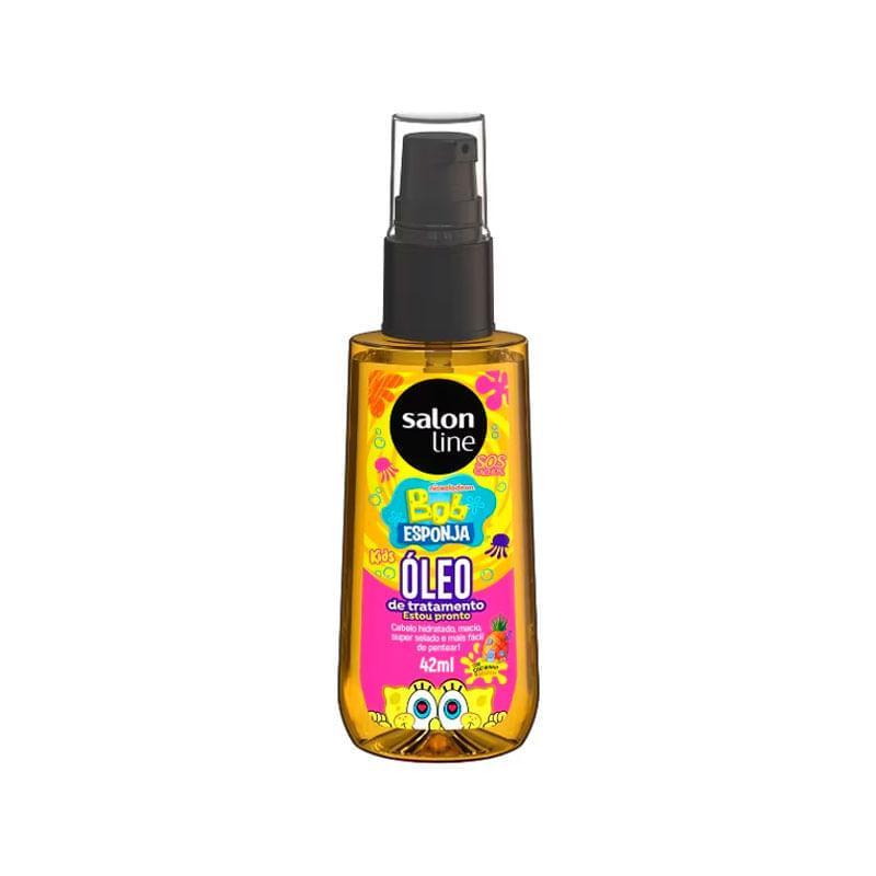 Óleo de Tratamento Capilar Salon Line Bob Esponja SOS Cachos 42ml em Oferta na Shopee