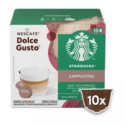 Starbucks Cappuccino by NESCAFÉ Dolce Gusto - 10 Cápsulas