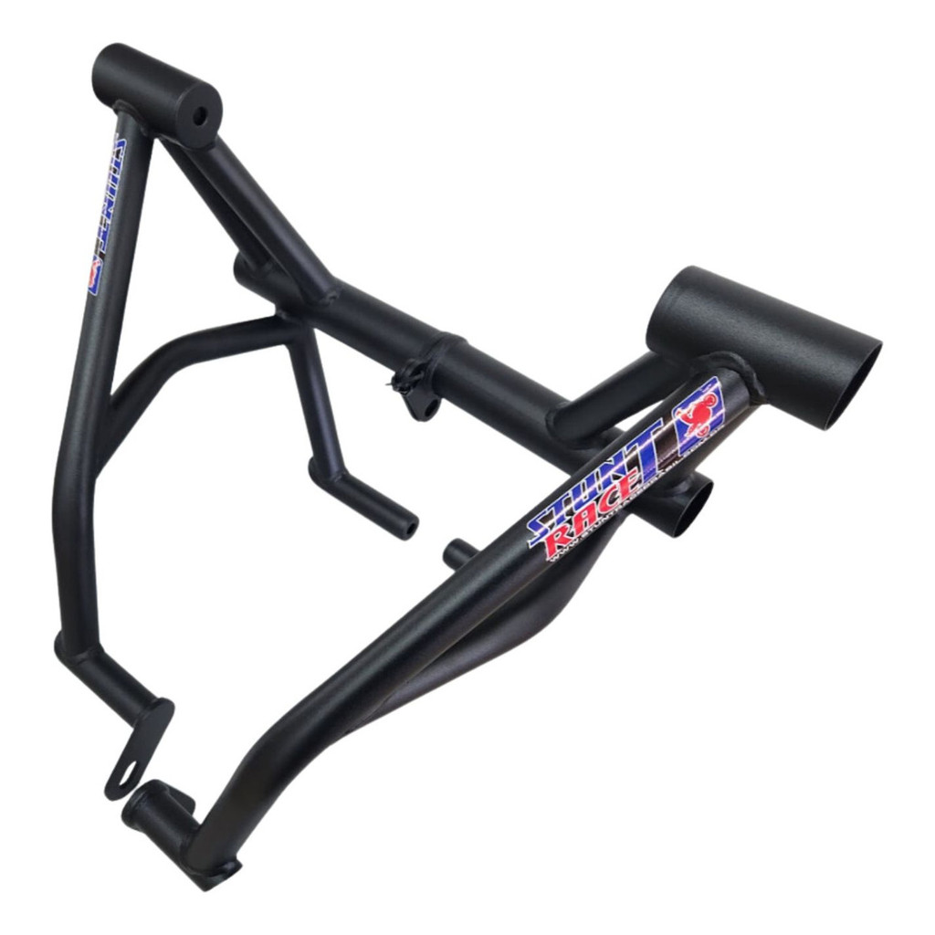 Protetor de Motor e Carenagem BROS 160 e XRE 190 de 2016 a 2026 Preto Fosco Stunt Race
