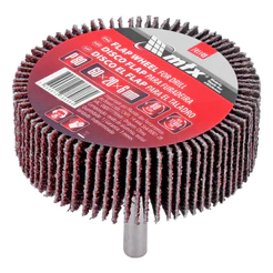 RODA DE LIXA, COM HASTE PARA FURADEIRA, GRAO 80, 60 X 20 X 6MM, 1PC // MTX