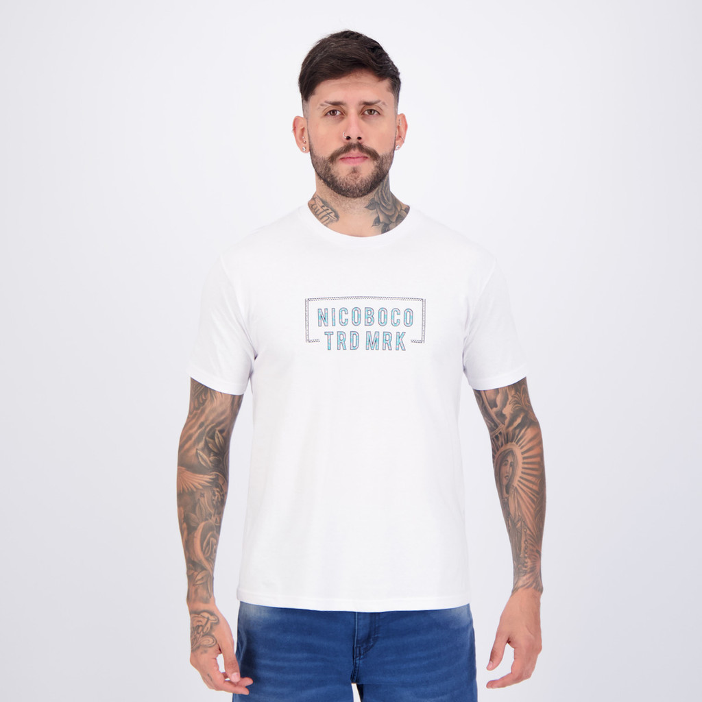 Camiseta Nicoboco Souvenir Branca