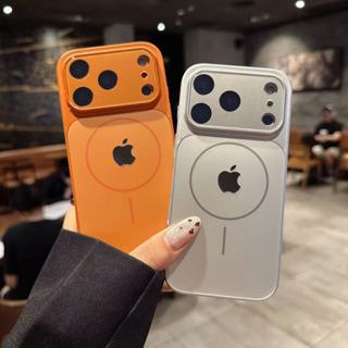 Original AG Fosco Nano Lente Proteger Caso De Telefone Para iPhone 11 12 16 15 14 13 17Pro Max Magsafe Armadura Magnétic em Oferta na Shopee