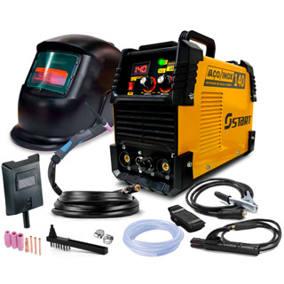 Kit Maquina Inversora Solda Mma Tig 140a Aço Inox + Mascara em Oferta na Shopee