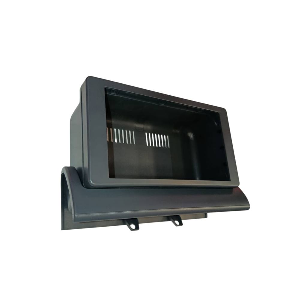 Moldura 7 Polegadas Cinza Fiat Uno Fiorino 1994 A 2013 Uno Mille E Fire 2010 A 2013 Resistente