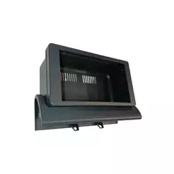 Moldura 7 Polegadas Cinza Fiat Uno Fiorino 1994 A 2013 Uno Mille E Fire 2010 A 2013 Resistente
