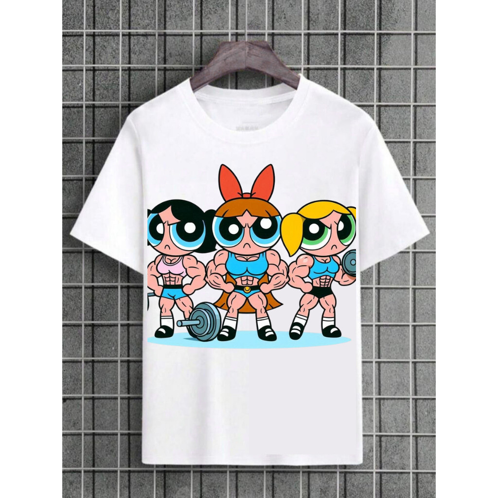 Camiseta Camisa 30.1 Feminino Meninas Super Poderosas - Envio Imediato Algodão Premium