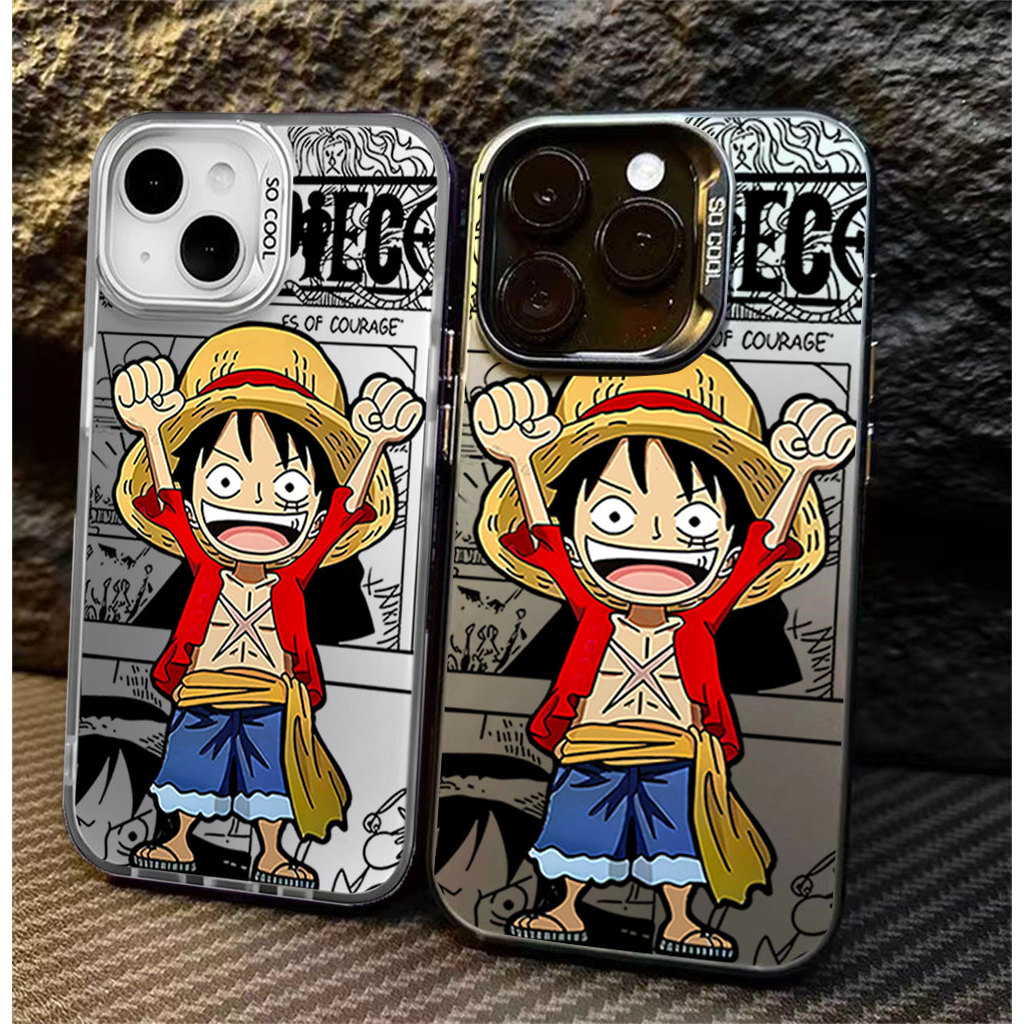 Capa Para iPhone 7 Plus 17 Pro Max 17Air 16 15 13 11 14 12 11 Xs XR 8 SE 2020 Uma Peça Anime Personagem Caso De Telefone em Oferta na Shopee